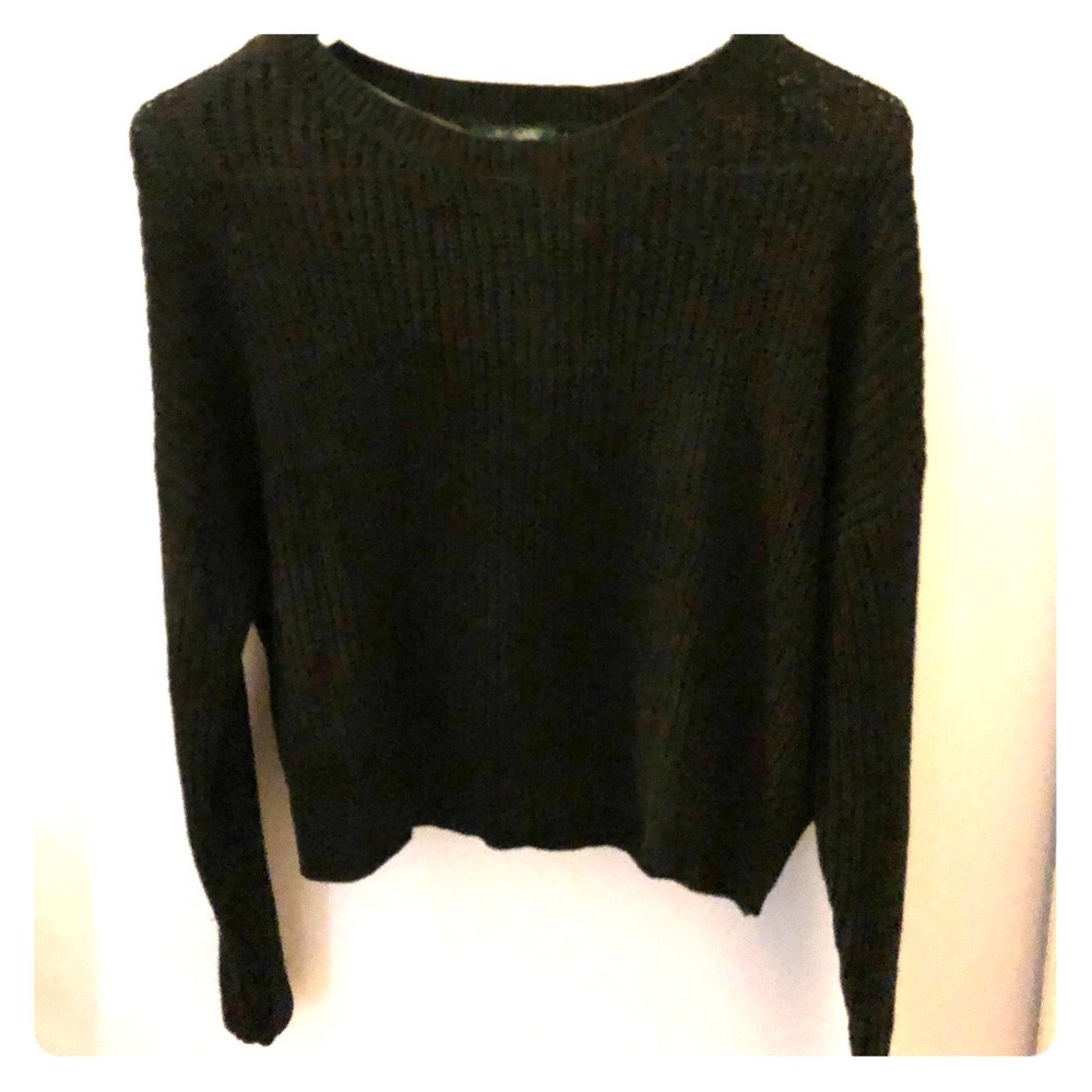 NWT Wild Fable black knit sweater